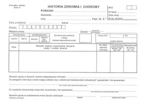 HISTORIA CHOROBY A100