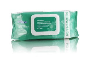 CHUSTECZKI MEDIWIPES DM FLOW-PACK 100 szt.