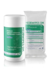CHUSTECZKI MEDIWIPES DM TUBA 100 szt.