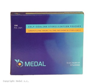 TOREBKI DO STERYLIZACJI 57 X 100 MM A200
