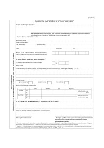 ZLECENIE NA ZAKUP ŚRODKÓW MEDYCZNYCH A100