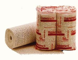 OPASKA GIPSOWA GYPSON 15 CM x 2,7 M CZERWONA