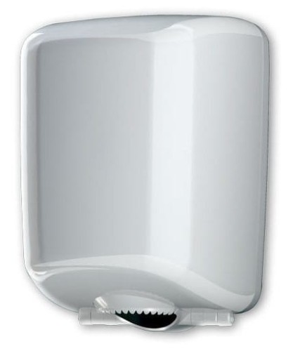 Pojemnik-podajnik na ręczniki papierowe w rolkach