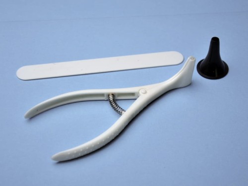 ZESTAW LARYNGOLOGICZNY (SZPATUŁKA,WZIERNIK) MEDIUM