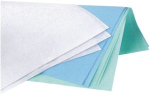 PAPIER KREPOWANY ZIELONY DO STERYLIZACJI 100 x 100 CM A250