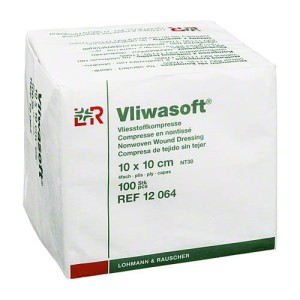 KOMPRES NIESTERYLNY WŁÓKNINOWY 4W 10 x 10 A100 L&R